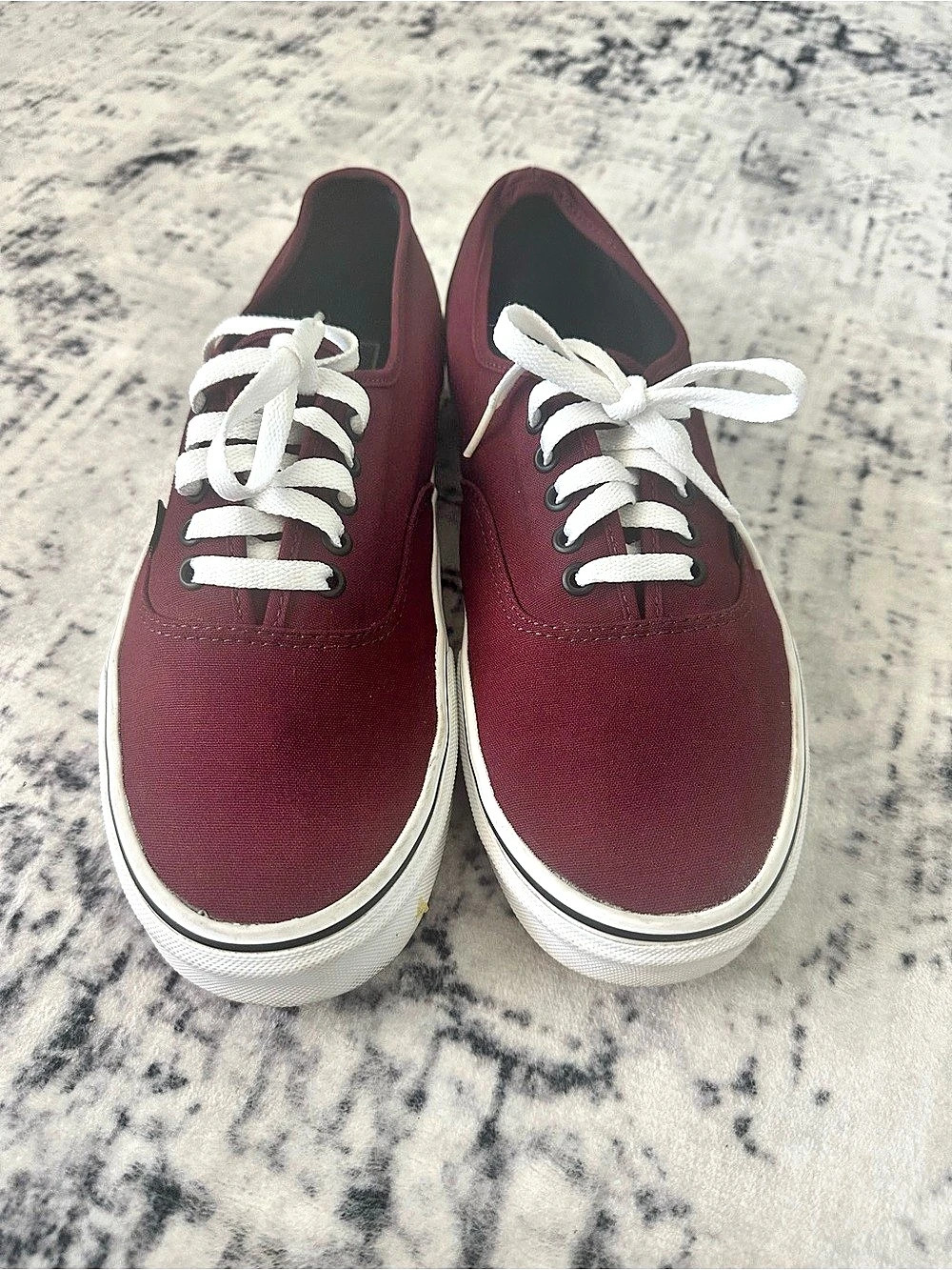 Vans Authentic Burgundy Canvas Sneakers Men’s 12/ Women’s 11